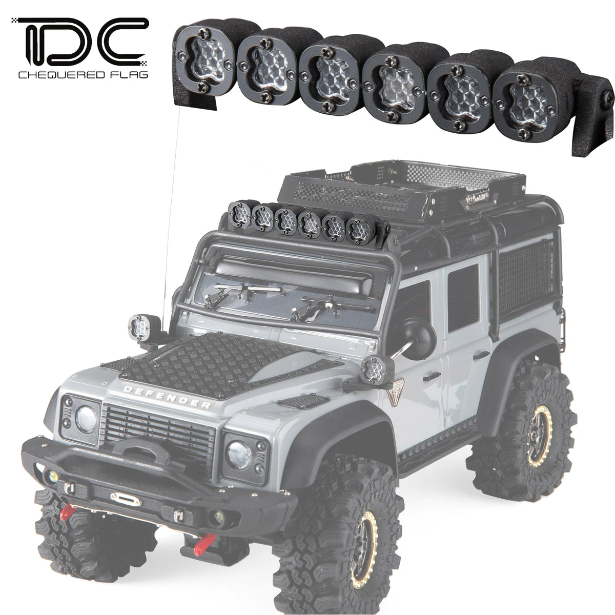 Kit protection décoration TRX4M Defender D90 D110 – vue 9
