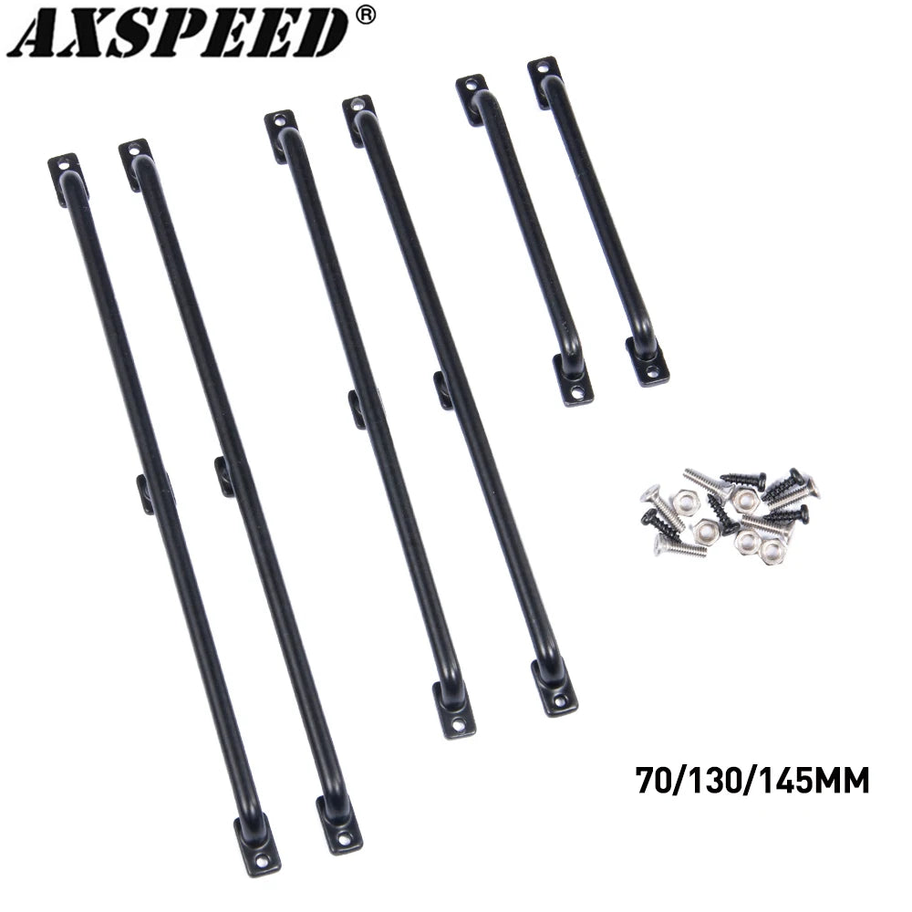 Poignées métal AXSPEED pour carrosserie crawler 1/10 – vue complémentaire
