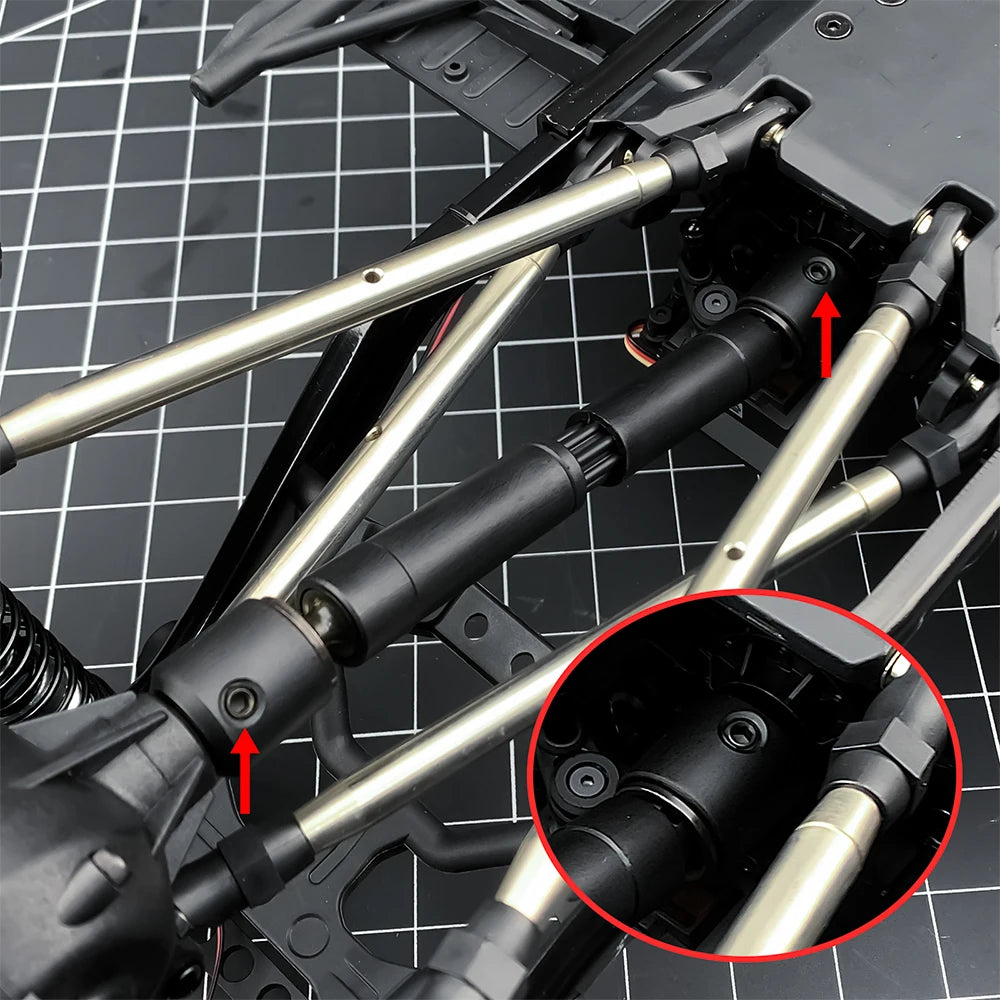 Vis sans tête pour crawler SCX10 SCX6 – détail