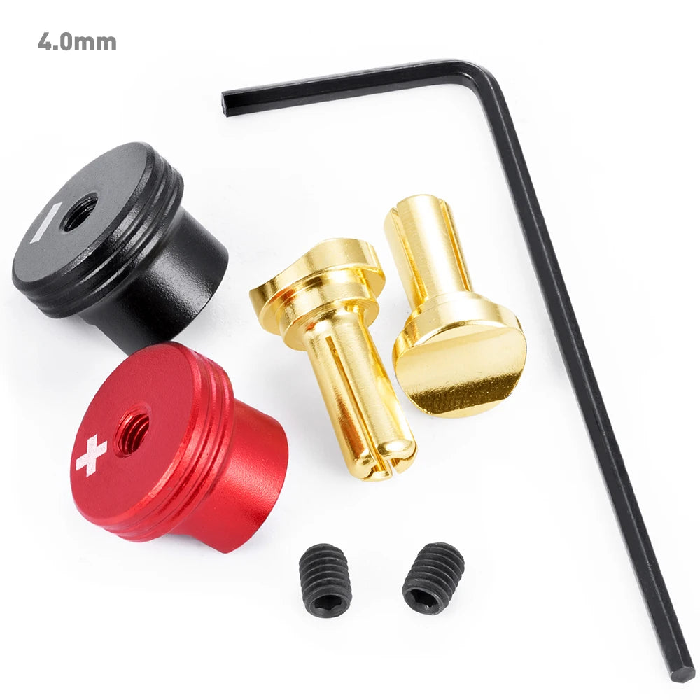 Connecteurs bullet AXSPEED 4 / 5 mm avec dissipateur métal – vue 6