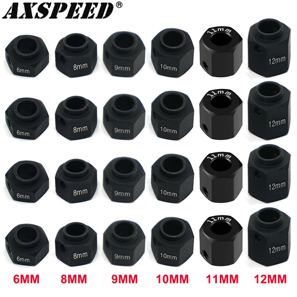Hexagones de roue AXSPEED 12 mm 6 à 12 mm pour TRX4 – vue complémentaire