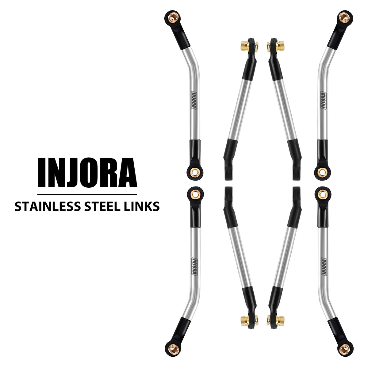 Liens inox INJORA crawler FCX18 1/18 – vue 4