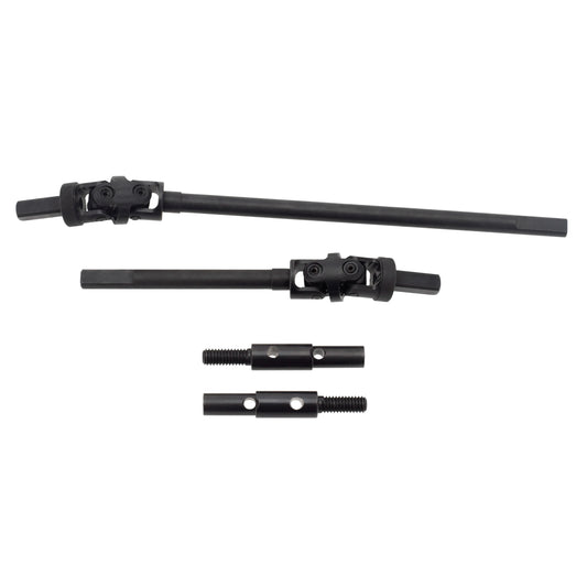 Cardans CVD MEUS Racing 3 sections pour pont avant Capra 1.9 UTB