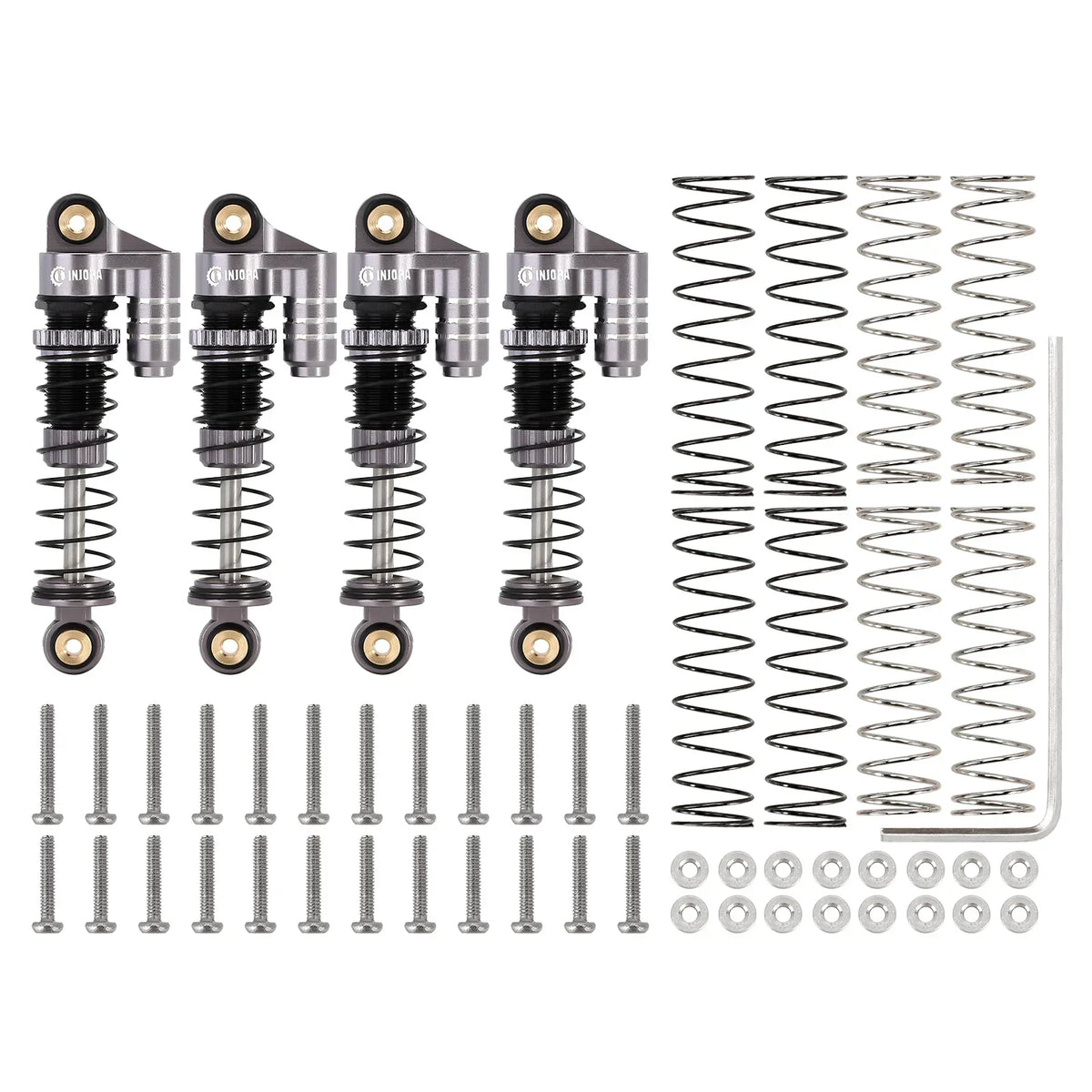 Amortisseurs aluminium INJORA 1/24 – vue 7