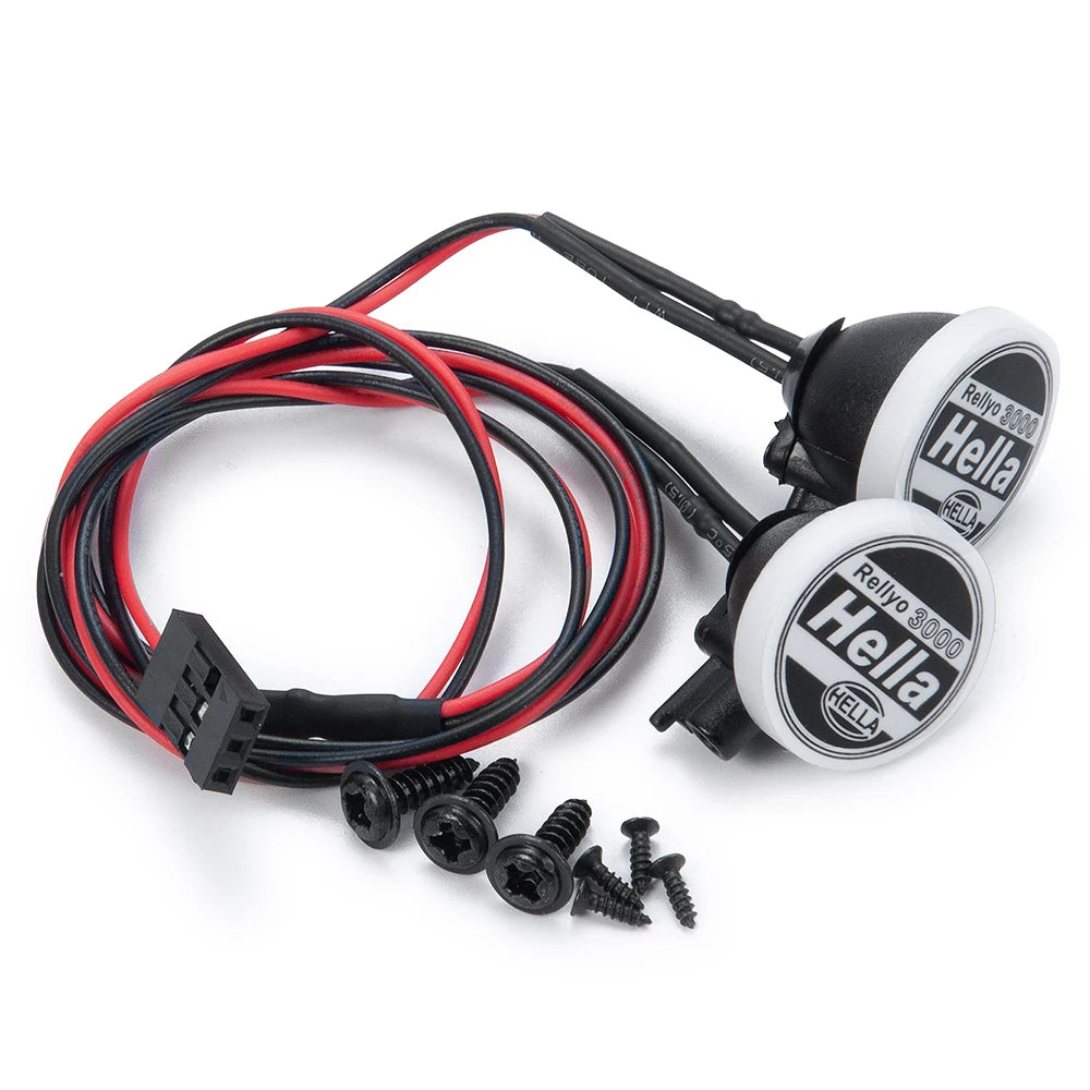 Éclairage de toit AXSPEED 2 ou 4 LED pour crawler 1/10