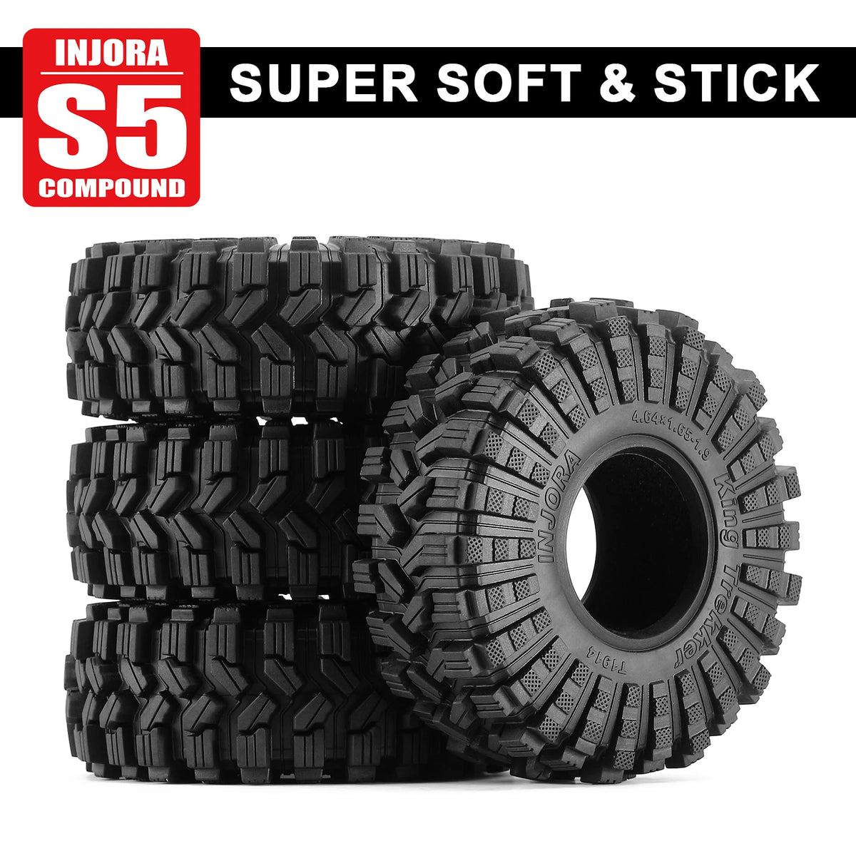 Pneus tout-terrain INJORA 1.9 King Trekker S5 – vue 4