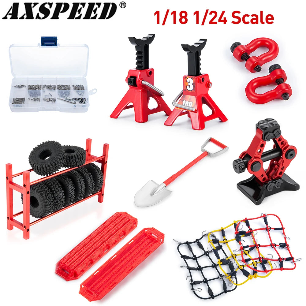 Accessoires scale AXSPEED pour TRX4M, SCX24 et FCX24