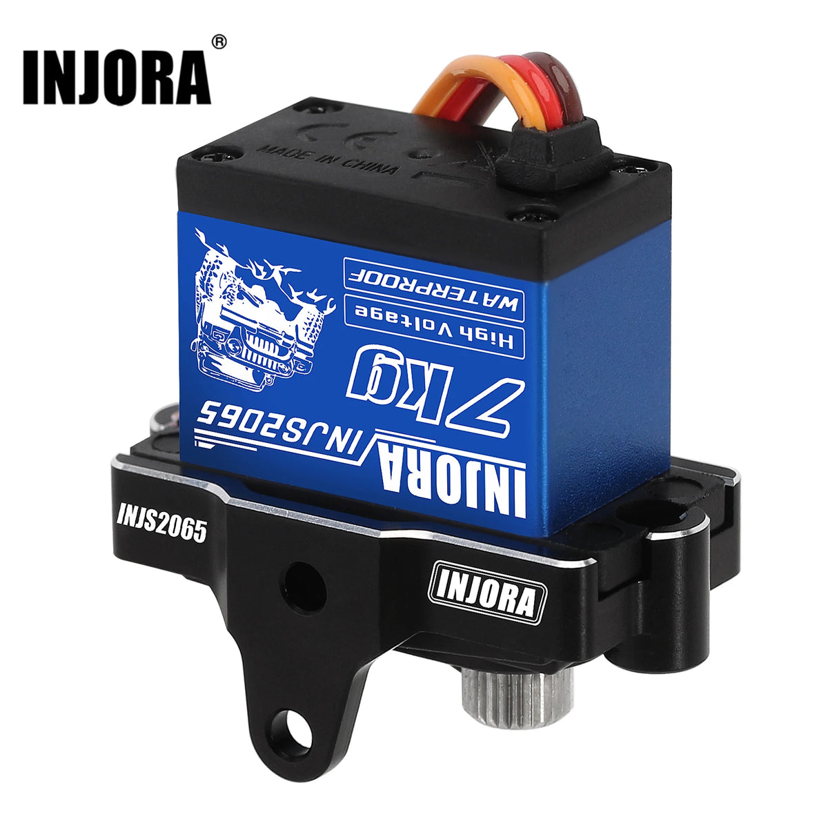 Servo numérique INJORA INJS2065 7 kg étanche pour TRX4M 1/18
