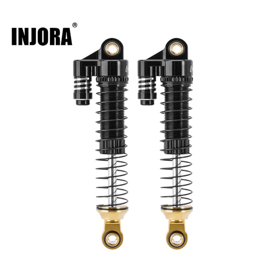 Amortisseurs huile INJORA 59 mm laiton aluminium pour TRX4M 1/18