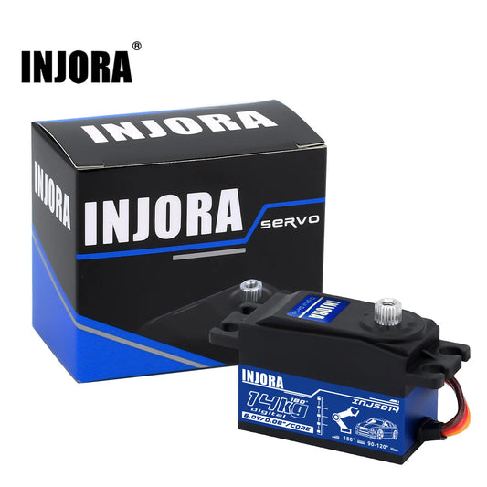 Servo digital INJORA INJS014 14 kg low-profile pour RC 1/10