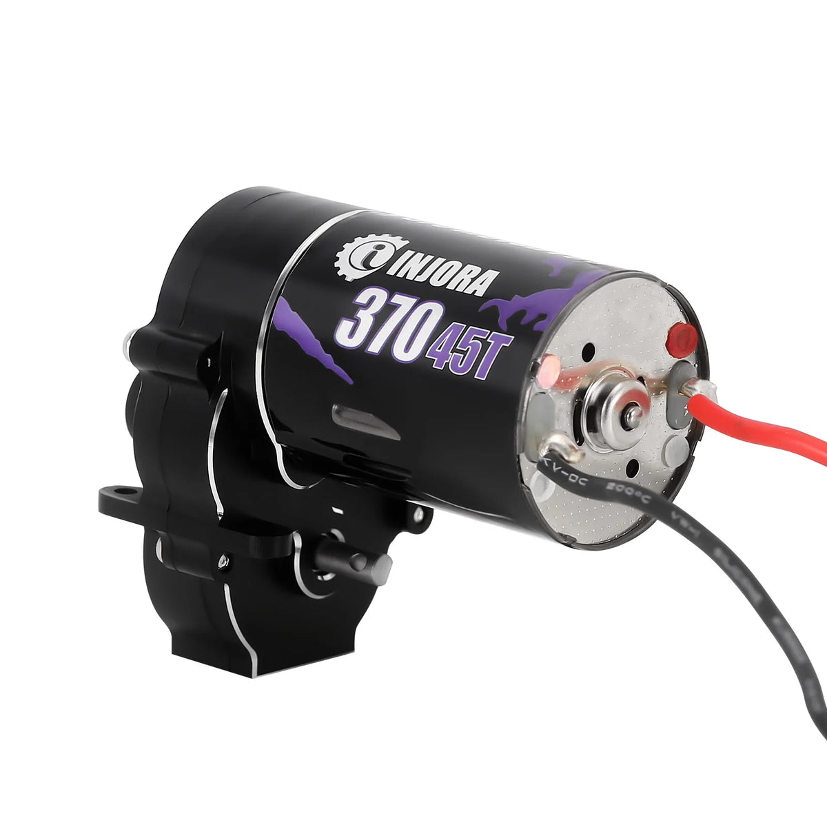 Kit transmission aluminium et moteur brushed INJORA TRX4M – détail produit