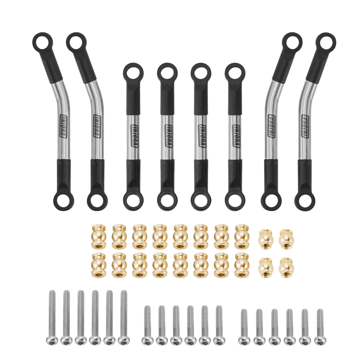 INJORA kit liens acier inoxydable FMS FCX24 – vue complémentaire