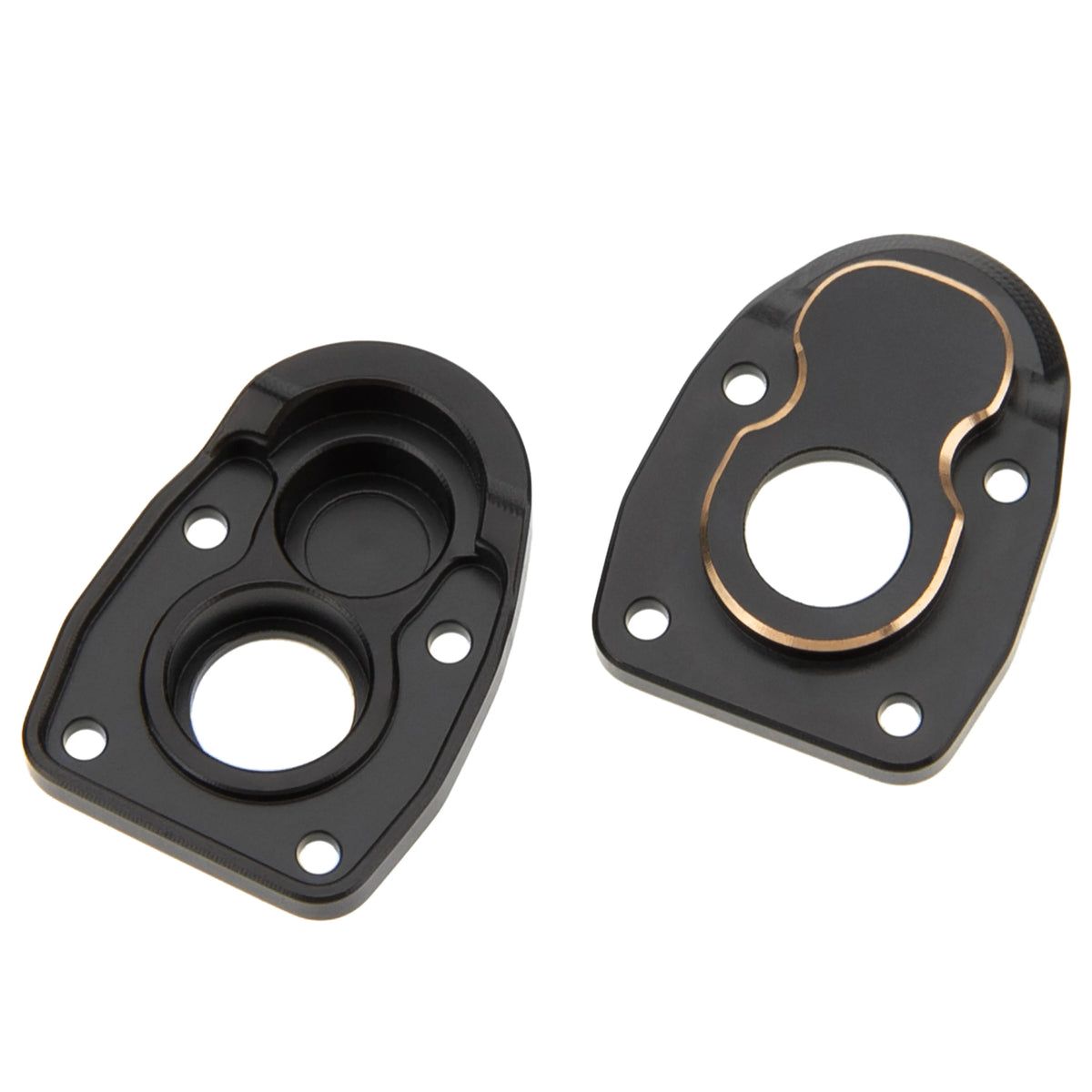 Fusées laiton MEUS Racing pour ponts portiques SCX24 – vue complémentaire