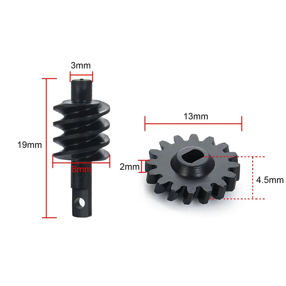 Pignons différentiel acier AXSPEED Overdrive pour Axial SCX24 – vue 7