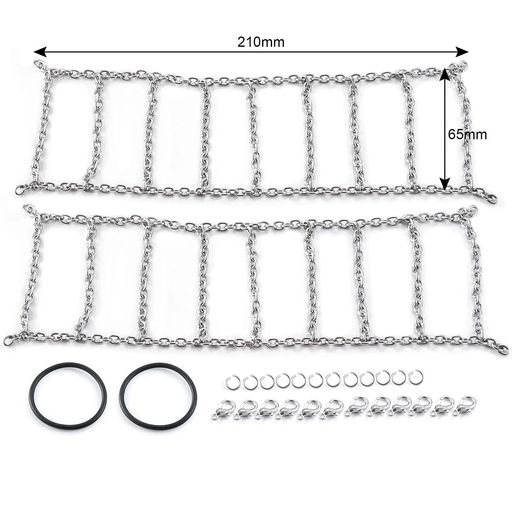 Chaînes à neige métal AXSPEED pour crawler 1/10 – vue 6