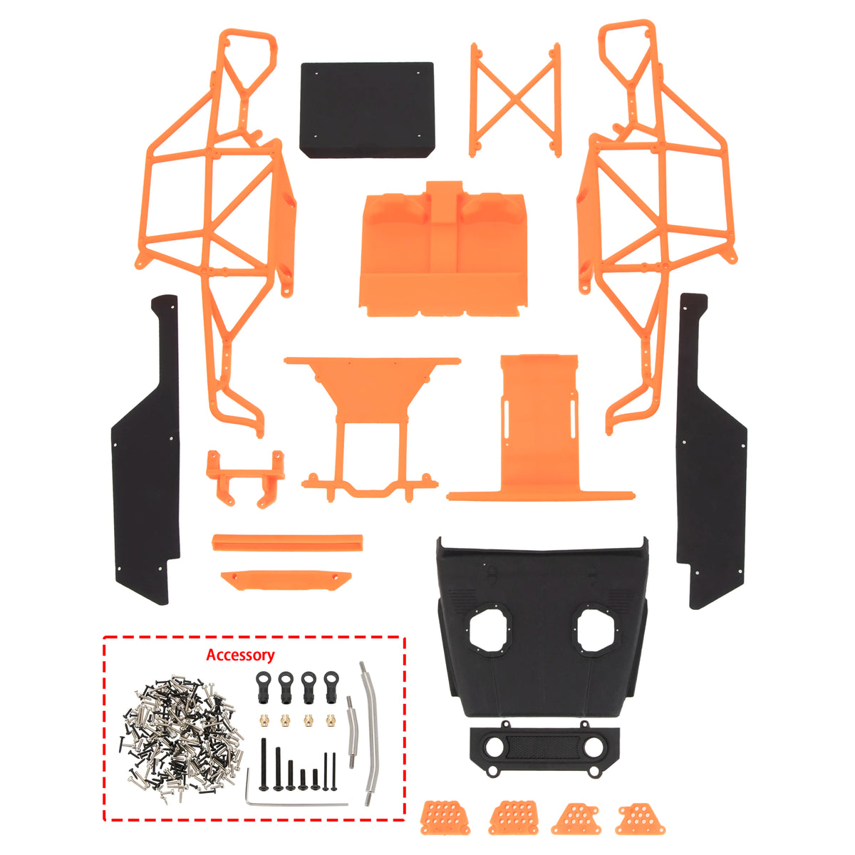 Carrosserie cage MEUS Racing Ripper V2 TRX4M – vue 3