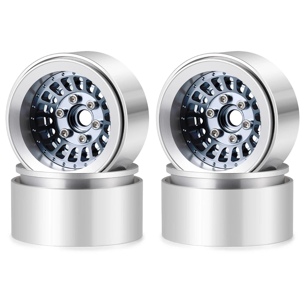 Roues AXSPEED aluminium beadlock pour crawler RC 1/10