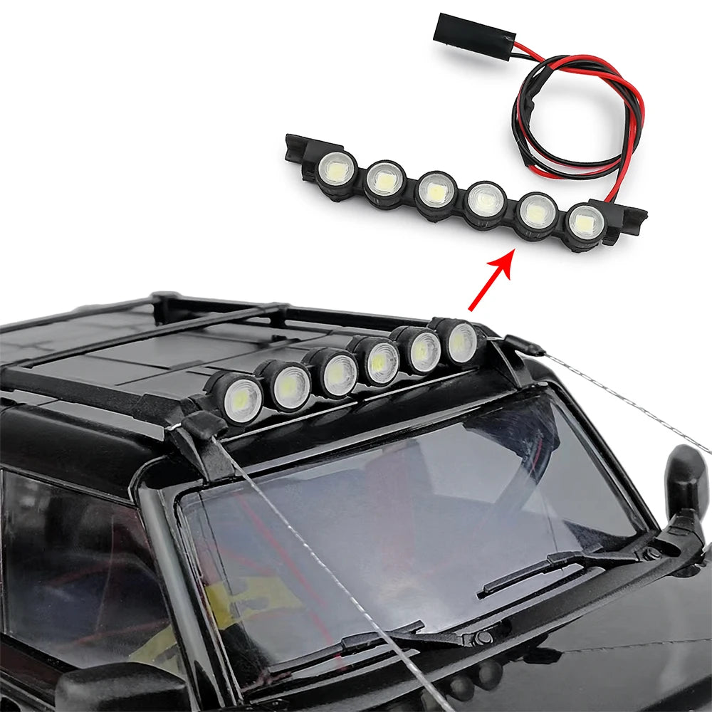 Éclairage LED AXSPEED pour TRX4M Bronco / Defender / K10 – vue 2