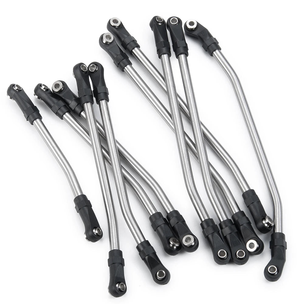 Biellettes inox AXSPEED avec rotules pour SCX10 II / TRX4 – vue 4