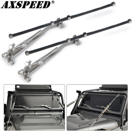 Essuie-glace métal scale AXSPEED pour SCX10 TRX4 Defender Bronco