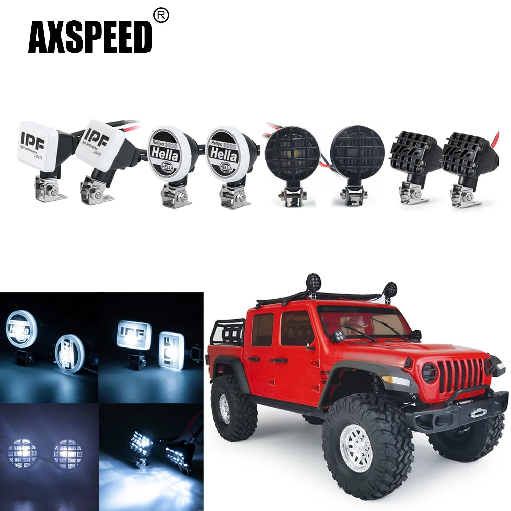 Projecteurs AXSPEED pour SCX10 TRX4 TRX6 – vue 6