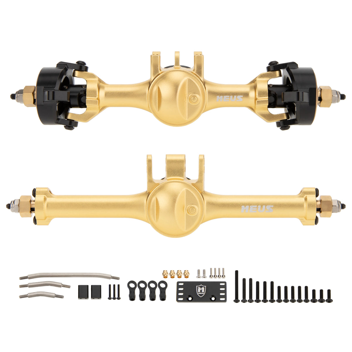 Ponts MEUS Racing TRX4M V2 CVD 3 sections direction 52 degrés