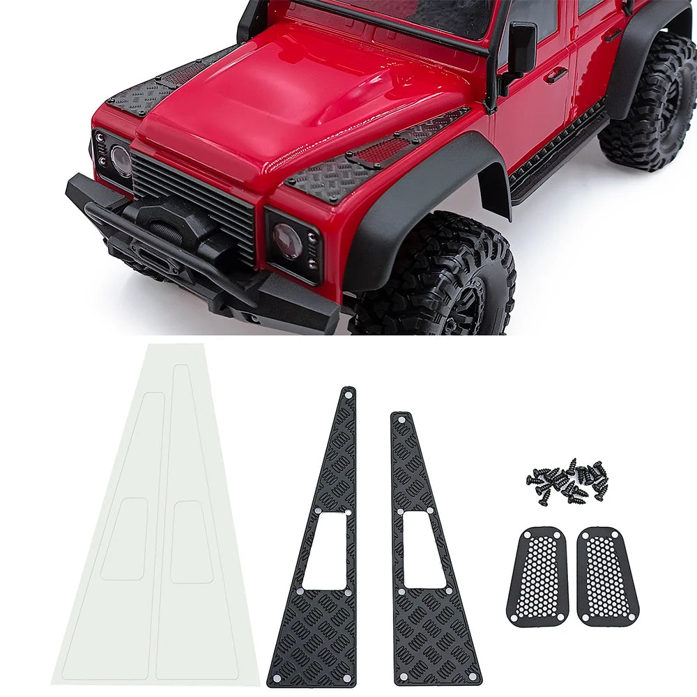 Décorations inox AXSPEED pour TRX4M Defender 1/18 – vue 2