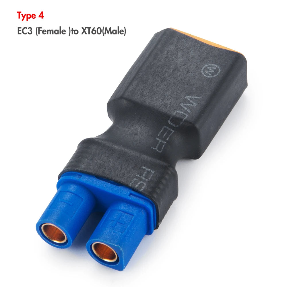Adaptateur batterie AXSPEED EC3 / EC5 / XT60 / T-Plug / TRX – vue complémentaire 12