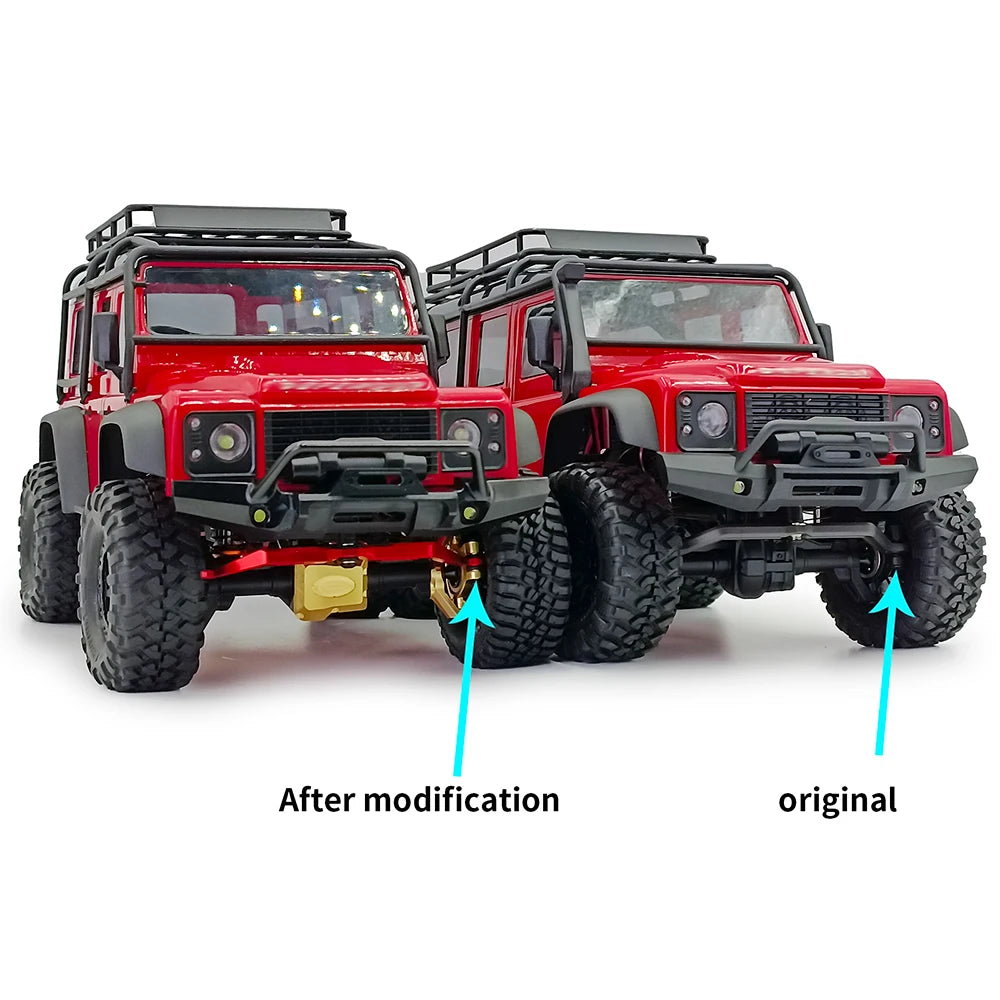 Pièces lestées en laiton AXSPEED pour TRX4M 1/18 – vue 6