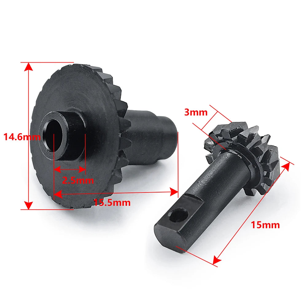 Pignons hélicoïdaux acier AXSPEED pour TRX4M 1/18 – vue 4