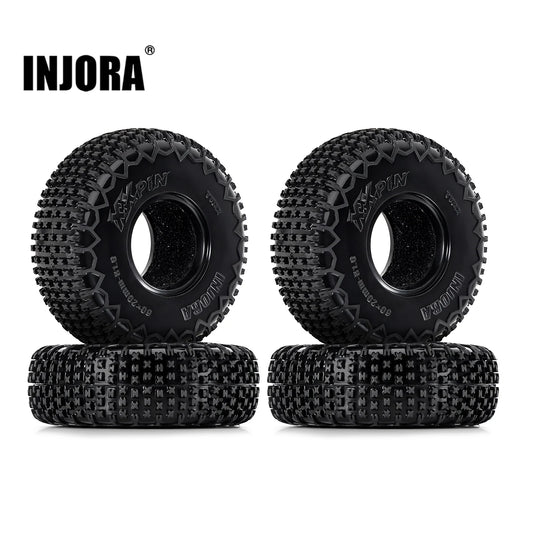 Pneus INJORA XHX Pin 1.0 60 x 20 mm pour SCX24 FCX24