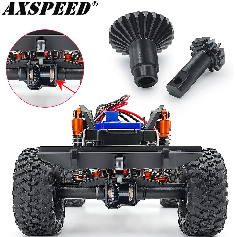 Pignons hélicoïdaux acier AXSPEED pour TRX4M 1/18 – vue 2
