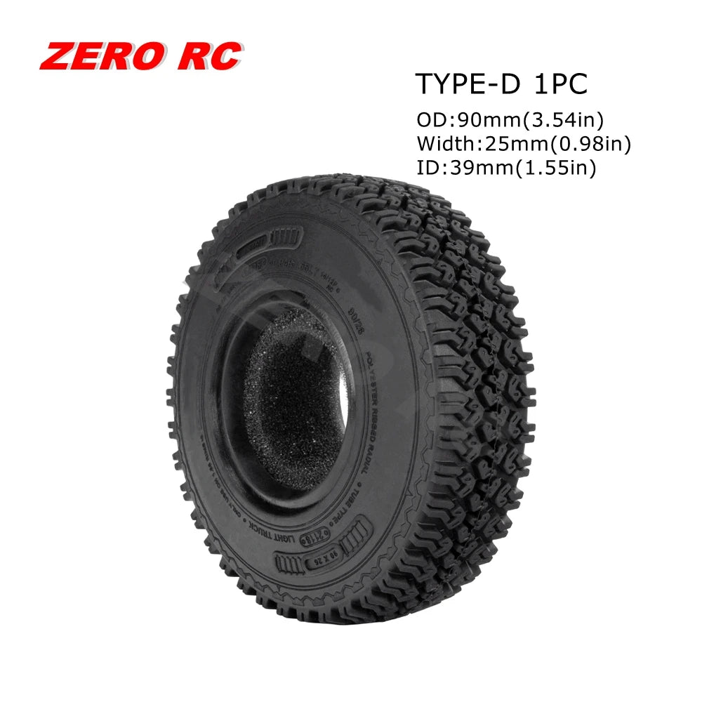 Pneus roues crawler 1.55 95 x 35 mm – vue 11