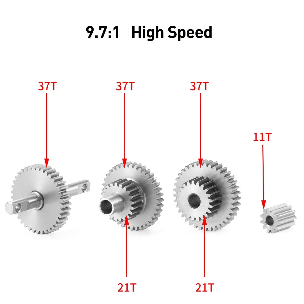 Pignons transmission acier AXSPEED overdrive / underdrive TRX4M – vue 10