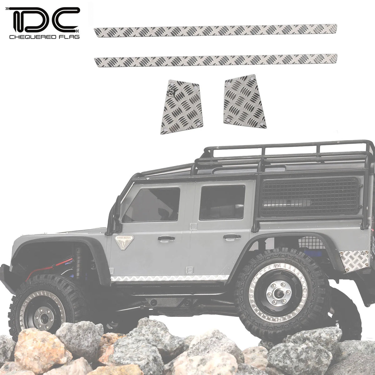 Kit protection décoration TRX4M Defender D90 D110 – vue 7