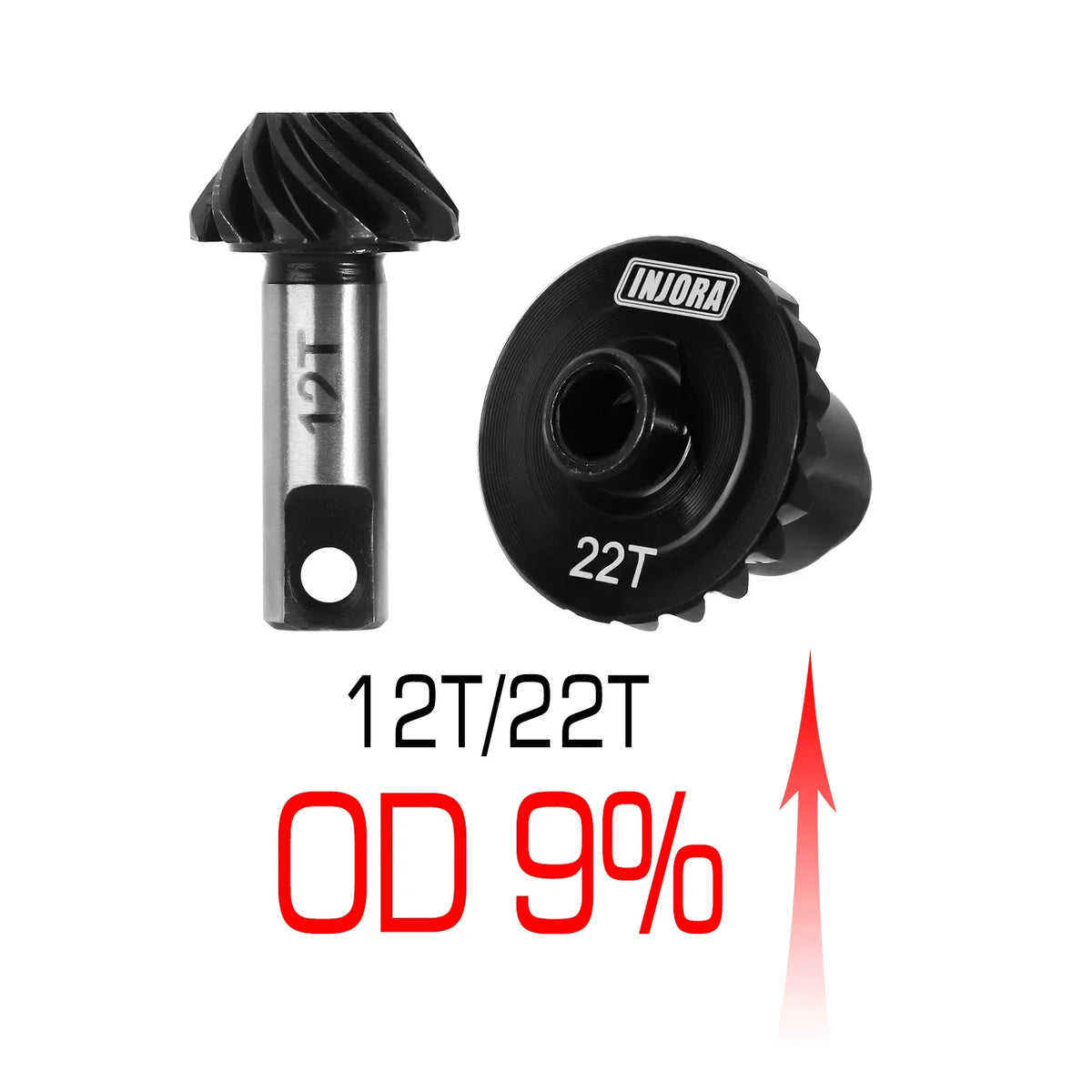 Pignons hélicoïdaux INJORA pour transmission TRX4M – vue 8