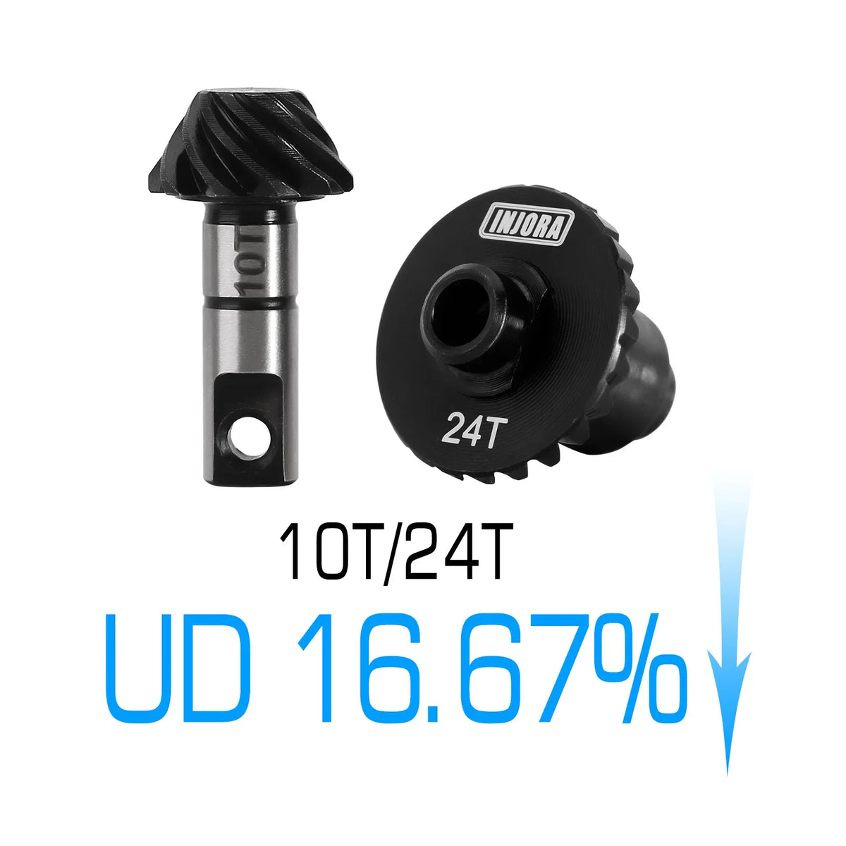 Pignons INJORA overdrive underdrive crawler – vue 9