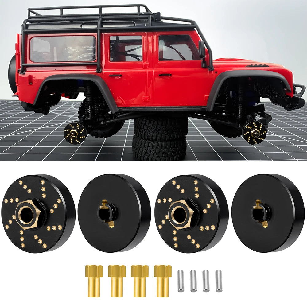 Pièces laiton lestées AXSPEED pour TRX4M 1/18 – vue 4