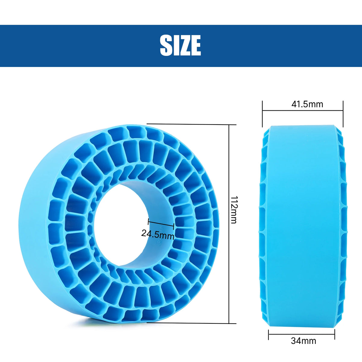 Insert silicone crawler INJORA – détail du produit