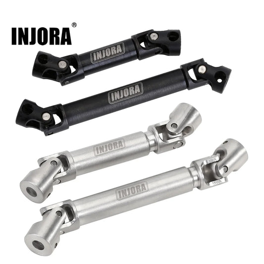 Deux arbres de transmission inox INJORA renforcés pour Axial SCX24 1/24