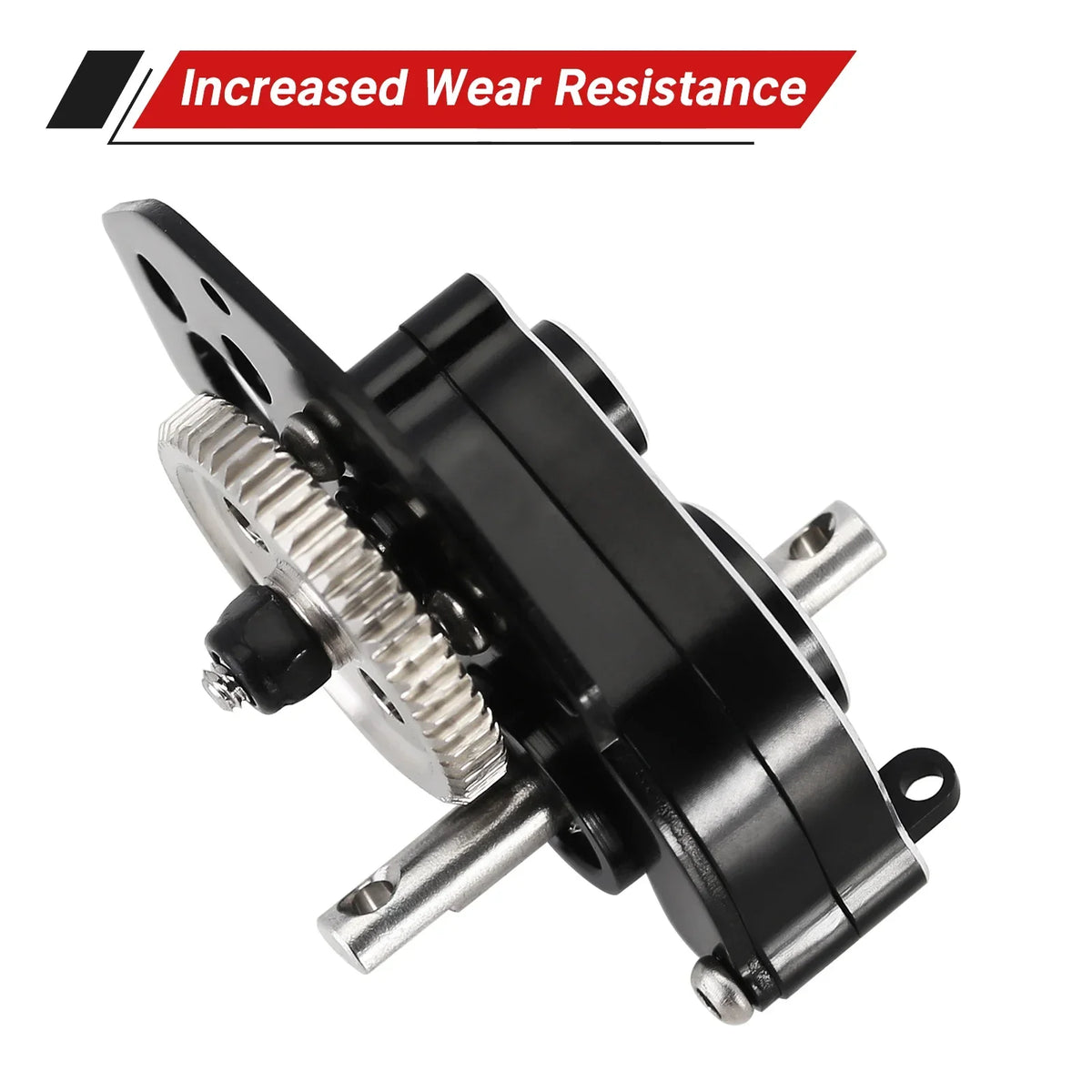 Boîte de transmission aluminium INJORA SCX24 – vue du produit