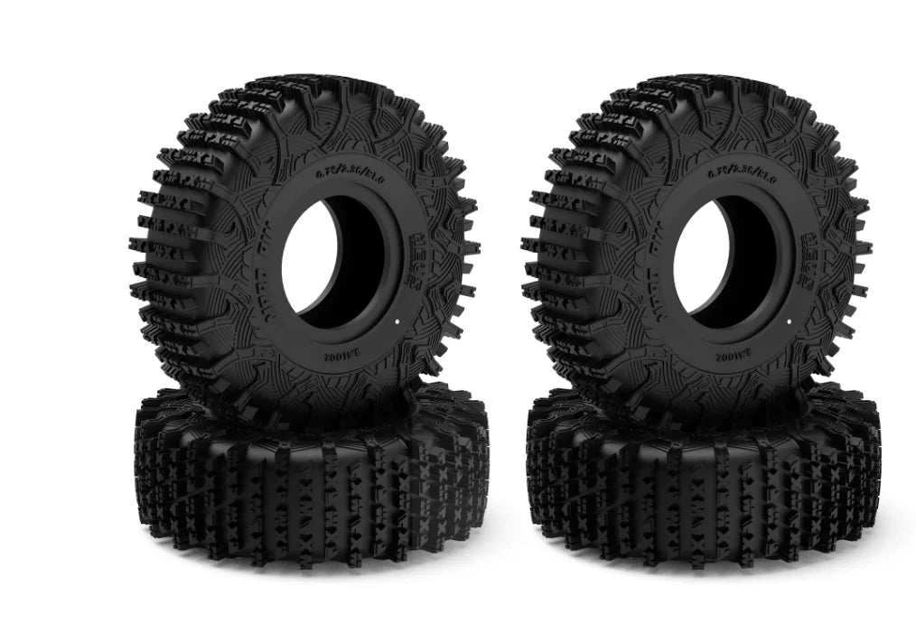 Pneus MS6 60 ou 64 mm pour micro crawler – détail produit