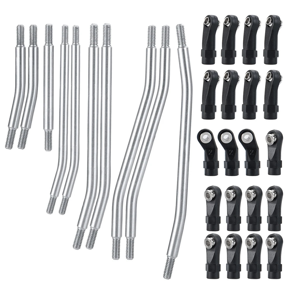 Biellettes inox AXSPEED avec rotules pour SCX10 II / TRX4 – vue 10