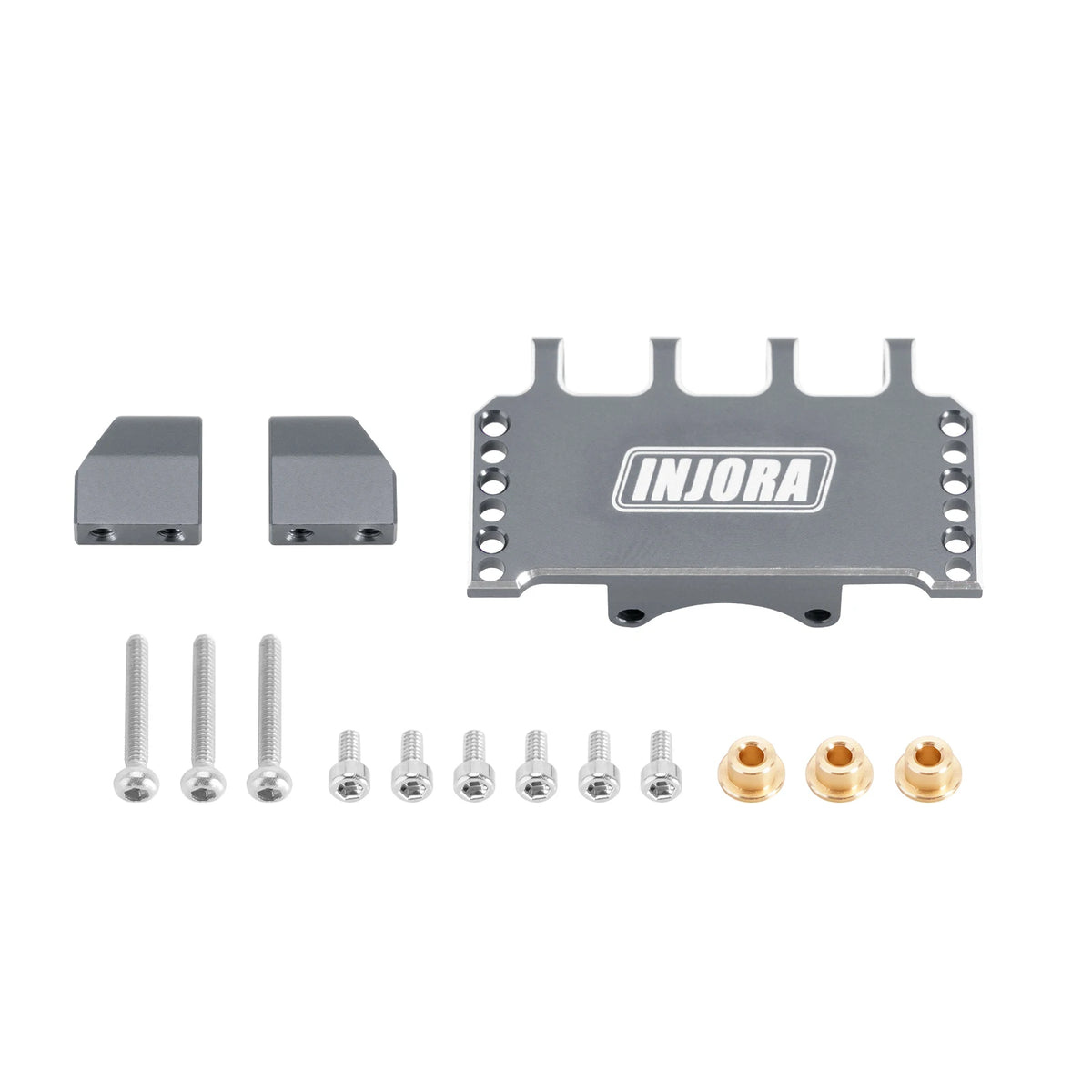 INJORA Support servo réglable CNC aluminium pour Axial SCX24 1/24