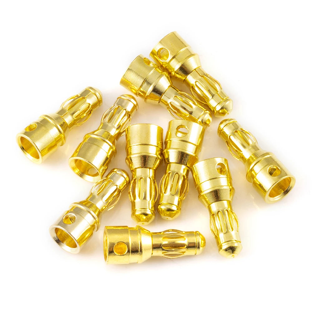 Connecteurs bullet dorés AXSPEED 2.0 3.5 4.0 mm – vue 3