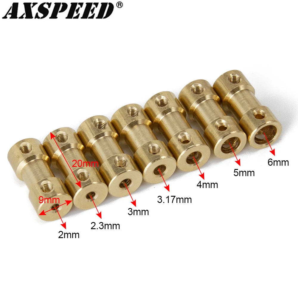 Accouplements flexibles laiton AXSPEED 2 à 6 mm – vue complémentaire 2