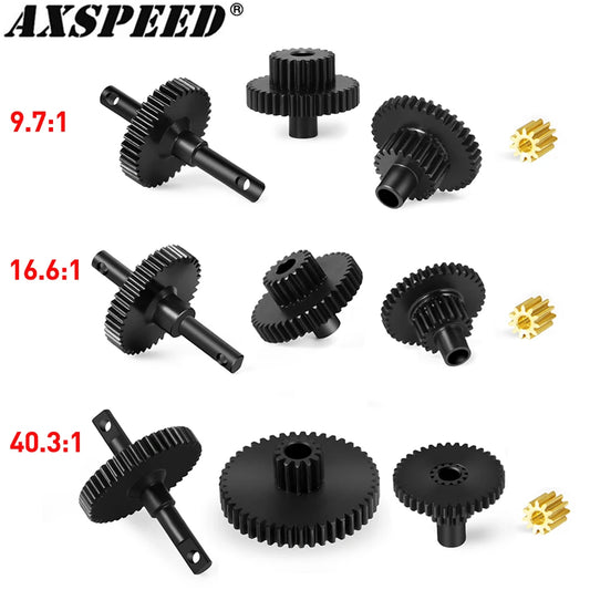 Pignons transmission acier AXSPEED overdrive underdrive pour TRX4M