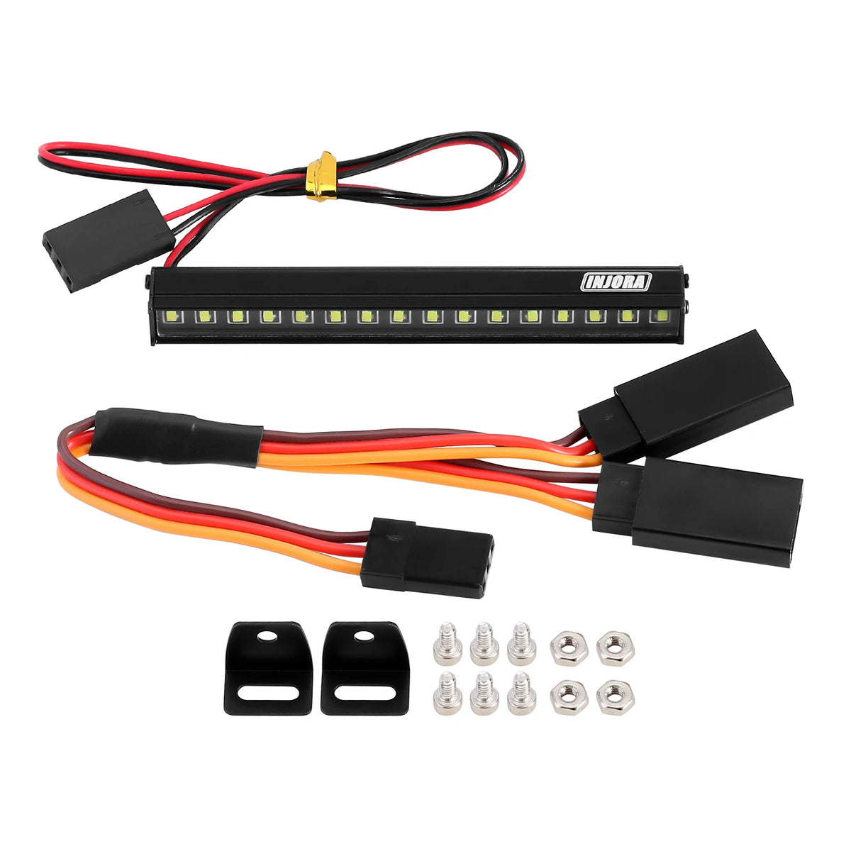 Barre LED métal INJORA Defender 1/18 – vue 4