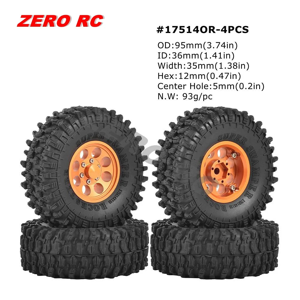 Pneus crawler 1.55 76 / 95 mm – vue 27