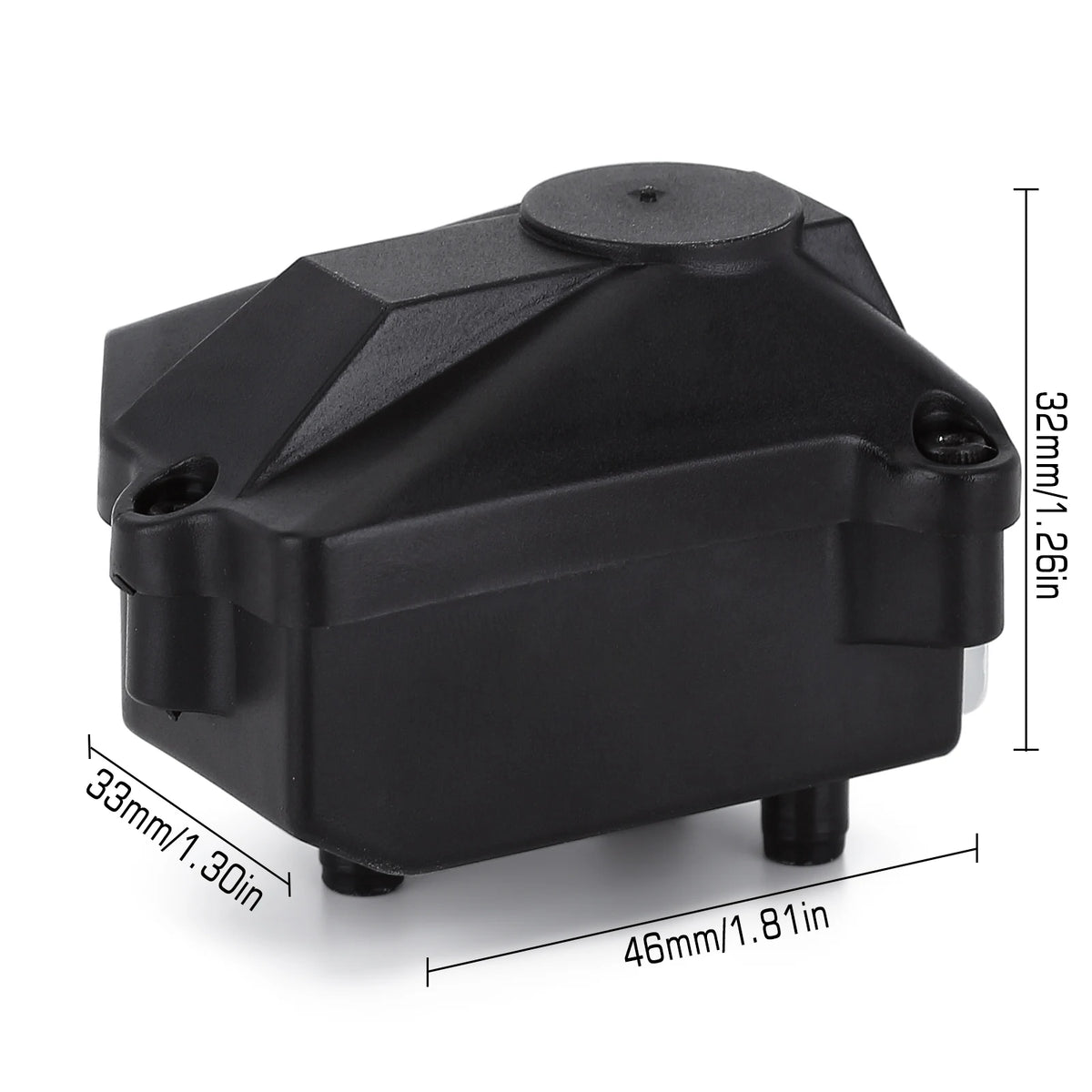 Boîtier récepteur étanche INJORA 46 x 33 x 32 mm pour SCX10 III – vue complémentaire